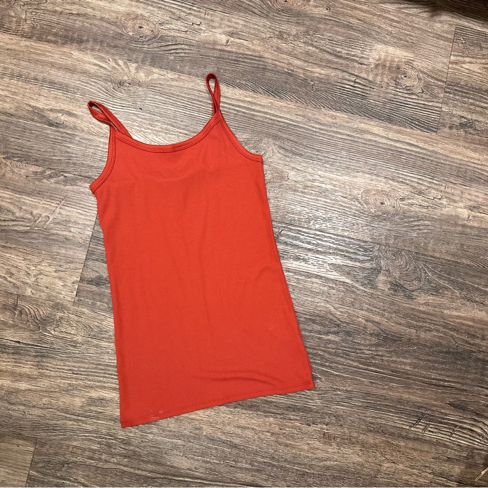 No Boundaries Women's Tank Tops - White, Burgundy, Navy, Olive, Orange - Picture 2 of 3